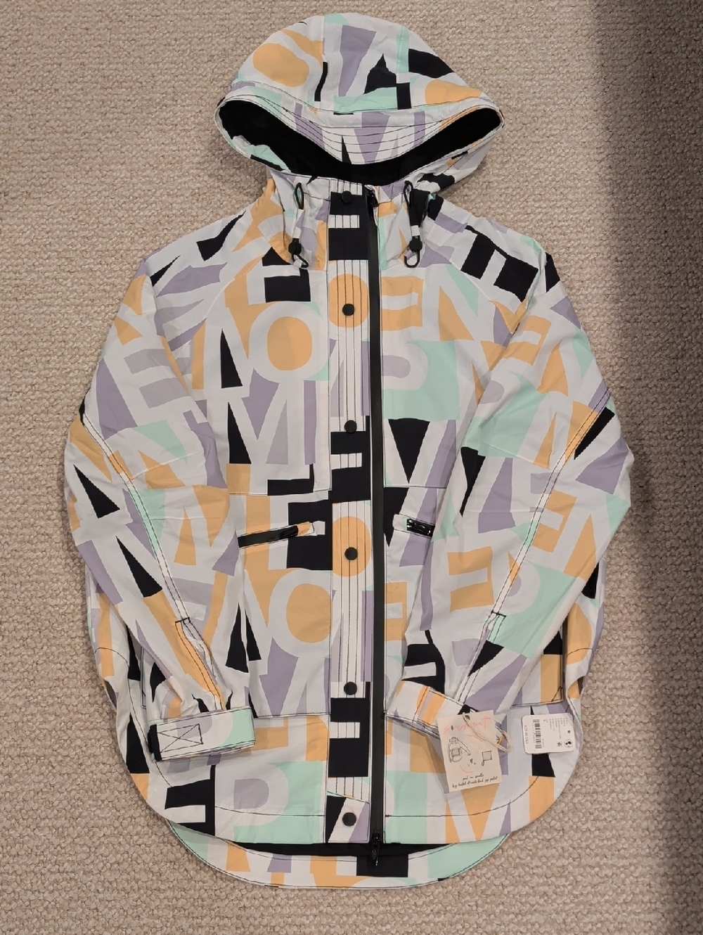 Free People Singing In The Rain Hooded Jacket